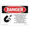Signmission Safety Sign, OSHA Danger, 7" Height, Strong Magnetic Field No Pacemakers, Landscape OS-DS-D-710-L-1702 - alternate 1